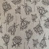 Anna Graham Riverbend Blooming Thistle Essex Linen Fabric Flax