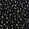 Anna Graham Riverbend Seeds Essex Linen Fabric Black