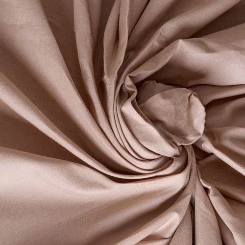 Atelier Brunette Cotton Poplin Fabric Sandy Sand