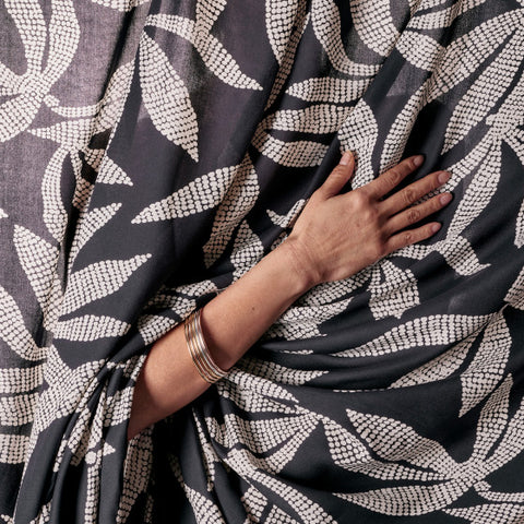 Atelier Brunette Kaola Viscose Fabric Deep Charcoal
