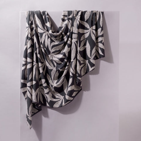 Atelier Brunette Kaola Viscose Fabric Deep Charcoal