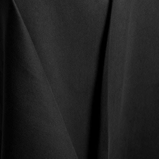 Atelier Brunette Light Cotton Gabardine Fabric Black