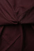 Atelier Brunette Little Tile Viscose Linen Fabric in Crispy Brown