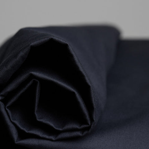 Atelier Brunette Oxford Cotton Fabric Deep Charcoal