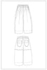 BIRGITTA HELMERSSON ∙ Zero Waste Block Trousers & Skirt PDF Sewing Pattern