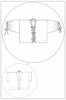 Birgitta Helmersson Zero Waste Bow Top Hack PDF Add on to ZW Cropped Shirt Sewing Pattern