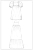Birgitta Helmersson Zero Waste Tier Dress Sewing Pattern