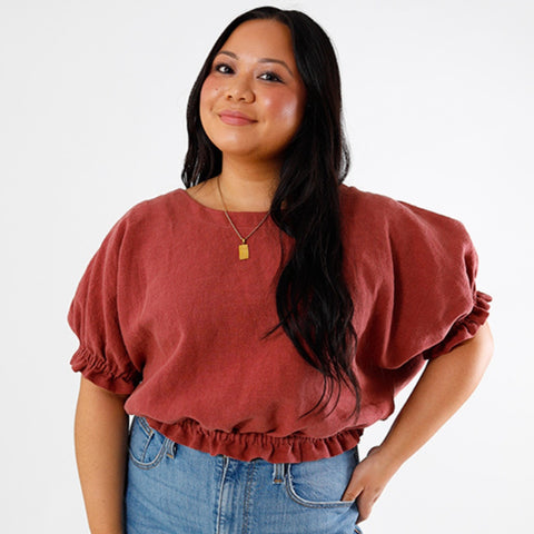 Chalk and Notch Aria Top Sewing Pattern