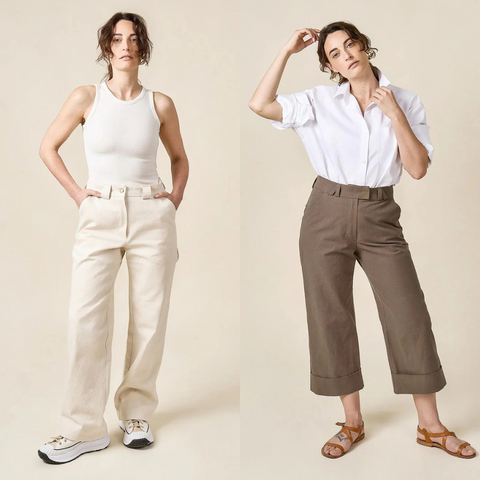 Closet Core Rika Pants trousers Sewing Pattern