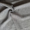 Deadstock Ex Hobbs Striped Linen Fabric in Black & Ivory