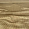 Deadstock Cotton Gingham Fabric Ochre