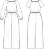 Friday Pattern Company Avenir Jumpsuit Sewing Pattern