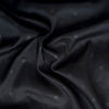 Hokko Metallic Polka Dot Cotton Voile Fabric Black
