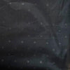 Hokko Metallic Polka Dot Cotton Voile Fabric Black
