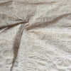 Hokkoh Textured Floral Cotton Linen Fabric in Natural
