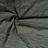 Hokkoh Textured Floral Cotton Linen Fabric in Khaki Green