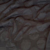 Kokka Large Dots Textured Cotton Fabric Black