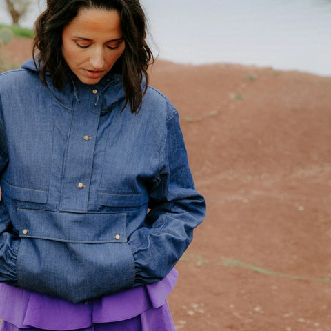 Maison Fauve Rafale Windbreaker Jacket Sewing Pattern