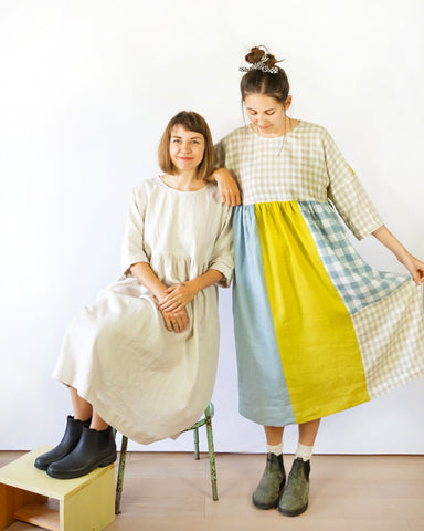 Matchy Matchy Horizon Day Dress PDF Sewing Pattern