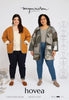 Megan Nielsen Hovea Curve Jacket and Coat Sewing Pattern
