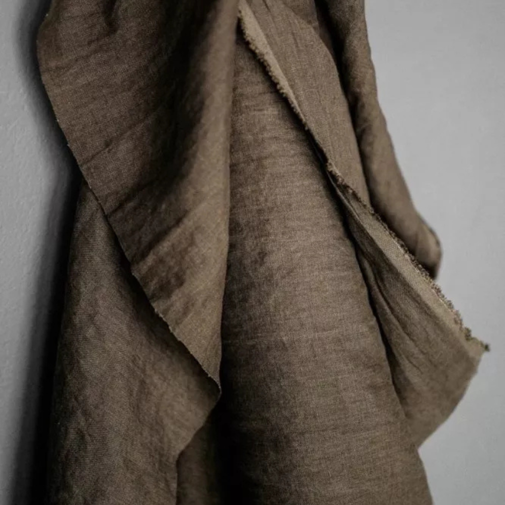 Merchant and Mills European Laundered Linen Fabric Knapsack