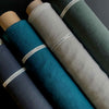 Merchant and Mills European Laundered Linen Fabric Ulta Mare