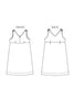 Merchant and Mills Lilian Slip Dress Sewing pattern Illustration