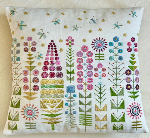 Nancy Nicholson Floral Spires Embroidery Stitch Kit
