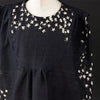 Nani Iro Edelweiss Organic Cotton Double Gauze Fabric Black