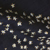 Nani Iro Edelweiss Organic Cotton Double Gauze Fabric Black