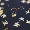 Nani Iro Edelweiss Organic Cotton Double Gauze Fabric Black