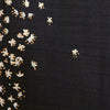 Nani Iro Edelweiss Organic Cotton Double Gauze Fabric Black
