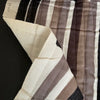 Nani Iro Grace Quilted Organic Cotton Double Gauze Fabric Brown & Grey