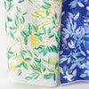Nani Iro Margo Light Linen Fabric Green on White