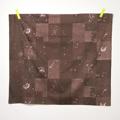 Nani Iro Microcosmos Cotton Sateen Soft Brown
