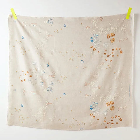 Nani Iro Pal Light Linen Fabric Beige