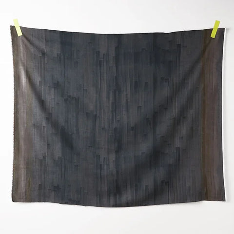 Nani Iro Touch a Chord Cotton Silk Fabric Black