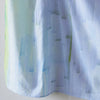 Nani Iro Touch a Chord Cotton Silk Fabric Lt Blue