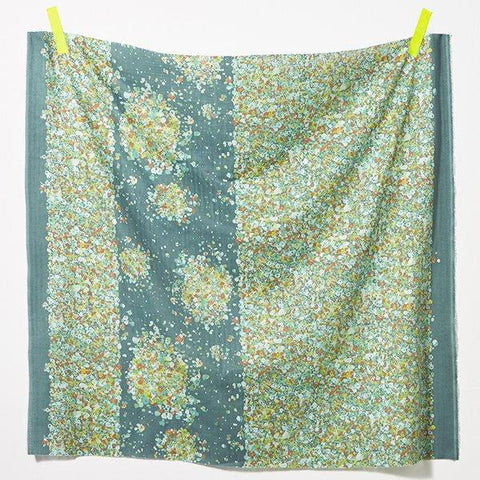 Nani Iro Fuwari Fuwari Cotton Double Gauze fabric Teal