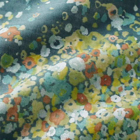 Nani Iro Fuwari Fuwari Cotton Double Gauze fabric Teal