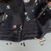 Nani Iro New Morning Organic Cotton Double Gauze fabric Charcoa