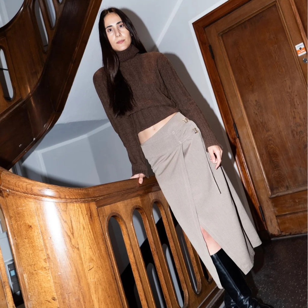 Puff and Pencil Buckle Skirt Sewing Pattern