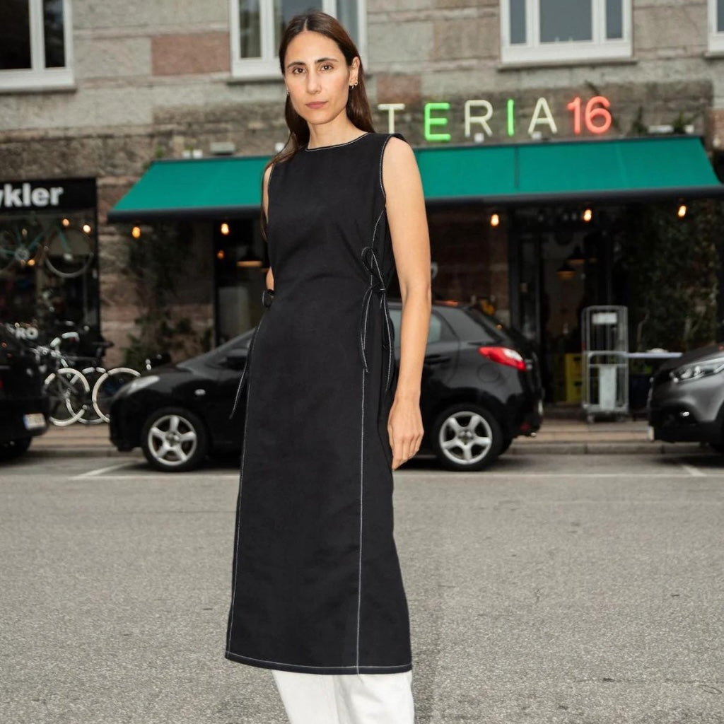 Puff and pencil Panel Dress Sewing Pattern