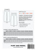 Puff and Pencil Peachy Trousers Sewing Pattern