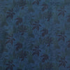 Sevenberry Falling Leaves Cotton Broadcloth Fabric Blue