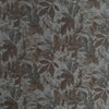 Sevenberry Falling Leaves Cotton Broadcloth Fabric Brown on Grey