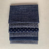 Sevenberry Rustic Indigo Cotton Fabric Bundle