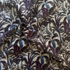 Sevenberry Tropical Palms Cotton Broadcloth Fabric Purple & Blue