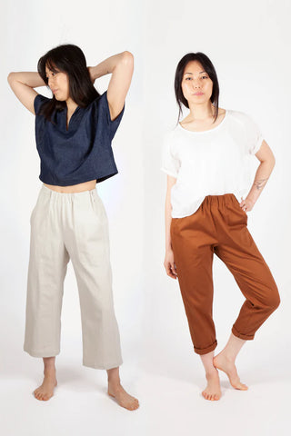 Sew House Seven Free-Range Slacks trousers Sewing pattern