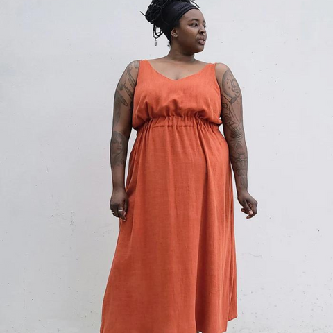 Sew House Seven Sauvie Sundress Curvy Sewing Pattern